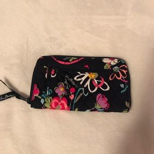 Vera Bradley Large Front Zip Wallet